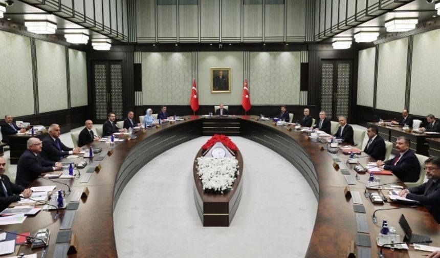 Kabine Toplantısı sonuçları ne oldu? Kabine Toplantısı kararları açıklandı